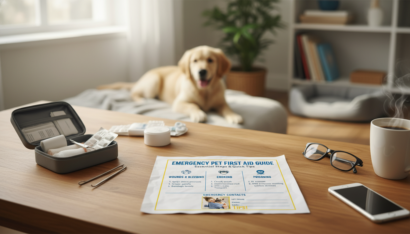Printable Pet First Aid Cheat Sheet for Emergencies